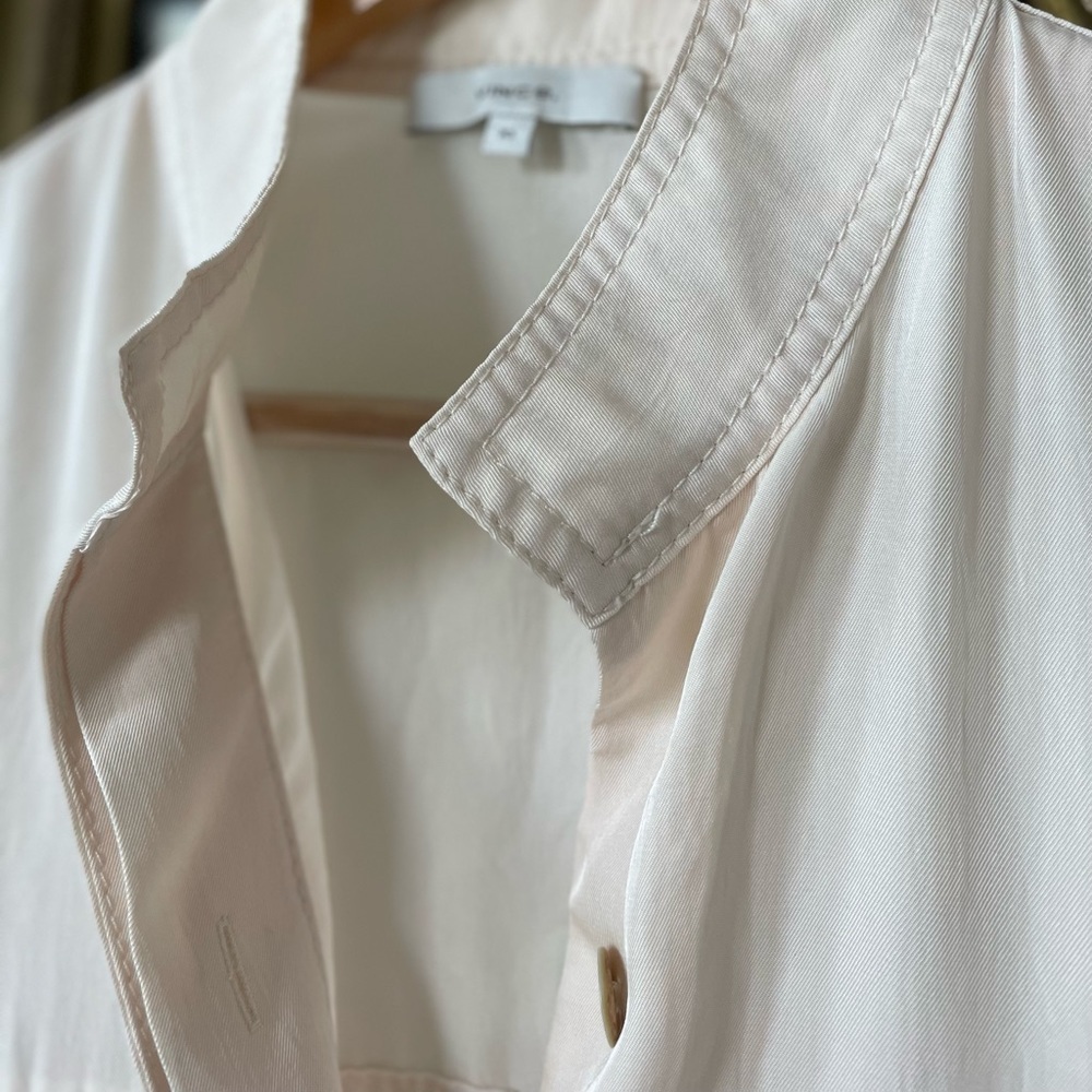 Vince shirt dress with mother of pearl buttons - Picture 6 of 14